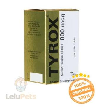 Imagem de Repositor Hormonal para Cachorro Cepav Tyrox 800mg 60 Comp