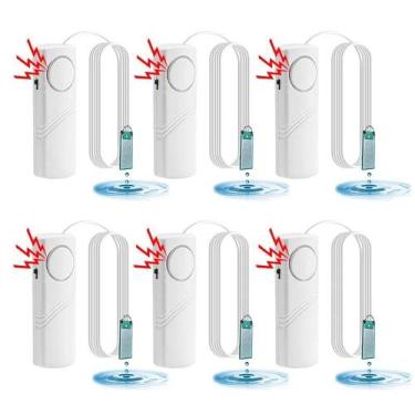 Imagem de Detector De Vazamento De Água 90dB Alarme Instantâneo Cabo De 1M Alert