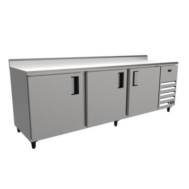 Imagem de Balcão de Encosto Refrigerado Venâncio 2,5m 220V Liso Espelhado VCFRH25-32930