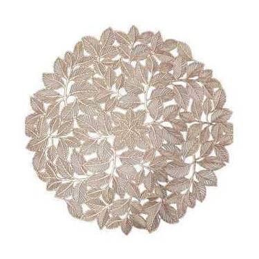 Imagem de Kit Jogo Americano Sousplat Mesa Posta Jantar Design Brilhante com 2 4 ou 6 Peças – Elegância e Praticidade(M6 Rose,Kit 2)