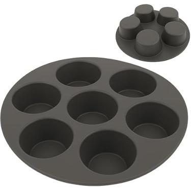 Imagem de Forma de Cupcake para Air Fryer, Molde para Muffins, Acessório para Fritadeira Elétrica - Cores Sortidas