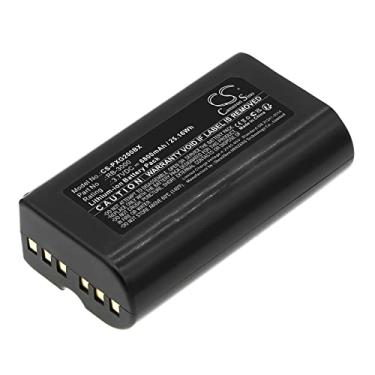 Imagem de 6800mAh Leitor de código de barras Bateria de substituição,Compatível com PG-200