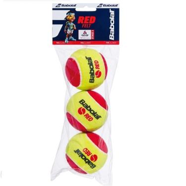 Imagem de Bola De Tênis Babolat Stage 3 Red Felt (3 Unid.)