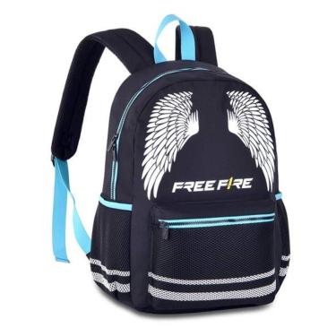 Imagem de Mochila de Costas Juvenil Free Fire Asas - Clio Style-Masculino