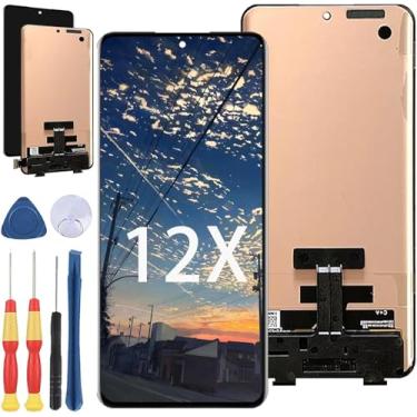 Imagem de Yuxyiony Nova tela de substituição para Xiaomi mi 12X tela de reparo de tela LCD e acessórios de ferramentas de substituição.