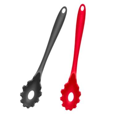 Imagem de Pegador de Massa para Macarrão de Silicone Grande com Alça Utensilio de Cozinha de 28cm Resistente