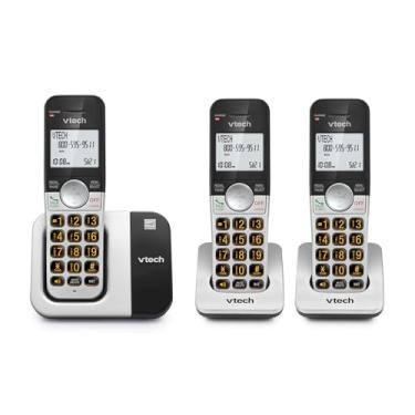 Imagem de Telefone sem fio VTech VG231-3 com tela grande e botões grandes