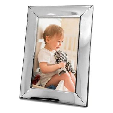 Imagem de 2X Lindo Porta Retrato 10X15 Metal Linha Miami Luxo Cor Prat