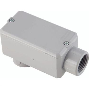 Imagem de Condulete Fixo 3/4" Tipo "lb" - Com Tampa / Rosca Bsp / Com Pintura Eletrostática A Pó Tramontina