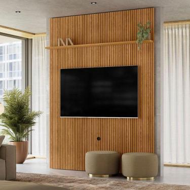 Imagem de Painel Piso Teto New Interlagos Ambiente Cumaru - Madetec