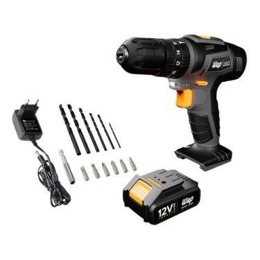 Imagem de Furadeira e Parafusadeira de Impacto Wap a Bateria 12V 16 Peças BPFI 1