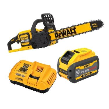 Imagem de Kit Motosserra 60v Dewalt Flexvolt 40cm + 01 Bateria 9ah E Carregador – Potente E Completo