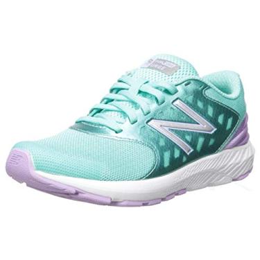 Imagem de New Balance Tênis de corrida infantil unissex FuelCore Urge V2, Tidepool/Violeta escuro, 12 Little Kid
