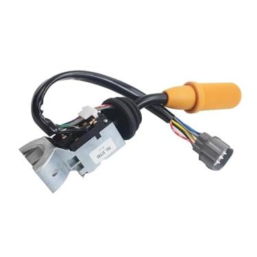 Imagem de 701/37702 701/26402 Interruptor de luz, direção e limpador adequado para retroescavadeiras JCB 3CX 4CX