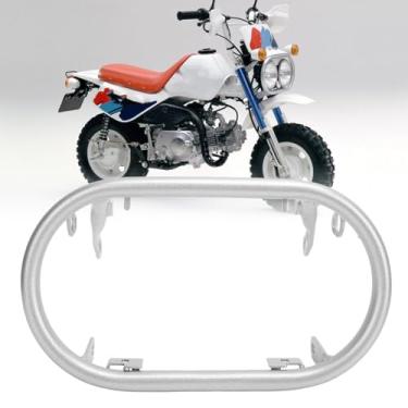 Imagem de POCREATION Suporte do Farol Redondo de 7 Polegadas, Montagem de Farol de Liga de Alumínio, Compatível Com Monkey Z50 Baja Mini Trail Bike, Substituição Direta Anodizada para a Parte Original