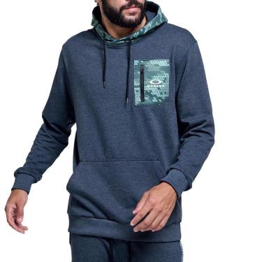 Imagem de Moletom Oakley Canguru O'Classics WT23 Masculino-Masculino