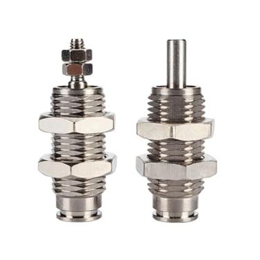 Imagem de 5 peças SMC Tipo CJPB Série Mini Agulha Cilindro de 6 mm/10 mm/15 mm Curso 5/10/15/20/25/30 mm Cilindro de Ação Única (CJPB6 20, com Rosca)