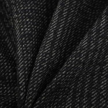 Imagem de Tecido de lã azul-cinza (vendido por jarda) - estilo tweed, adequado para fazer saias, ternos de alta qualidade, decorações de interiores e artesanato artesanal.