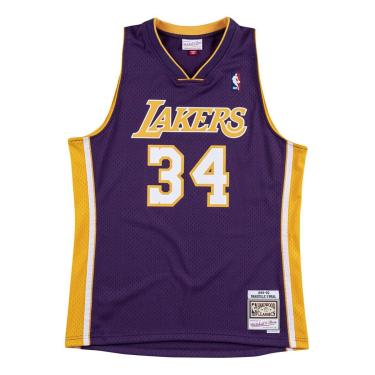 Imagem de Regata Mitchell & Ness Swingman Jersey Los Angeles Lakers 1999-00 Shaquille O'Neal Masculino-Masculino
