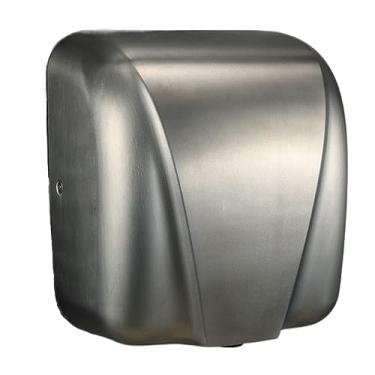 Imagem de Secador de mãos automático, secador de mãos comercial de aço inoxidável, secador de mãos elétrico de alta velocidade 10s para escritório, hotel, casa, shopping center, estação, aeroporto (