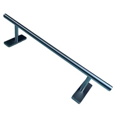 Imagem de Dynwave Acessórios para corrimão de fingerboard em aço inoxidável para pistas, versáteis, criativos e profissionais, com obstáculos para mini skates de dedo, Style a