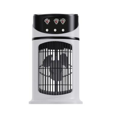 Imagem de Refrigerador de espaço para quarto | Ventilador umidificador com luz, dispositivo de resfriamento com velocidade de 3 marchas e luz LED para acampamento, escritório, estudo, apartamento ao ar livre