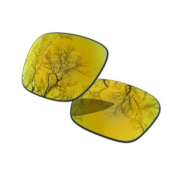 Imagem de ToughAsNails Lentes de reposição para óculos de sol Ray-Ban Meta Wayfarer RW4006 50 mm - HyperVision Plus Gold Chrome - Polarizadas