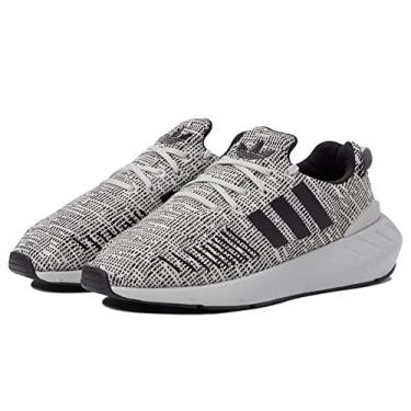 Imagem de adidas Originals Swift Run 22 (Big Kid) Grey/Black/Grey 7 Big Kid M