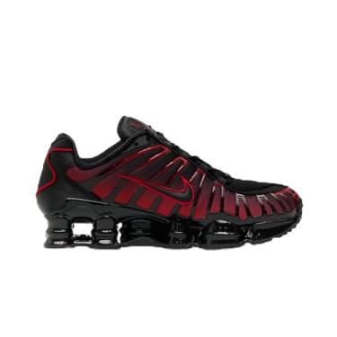 Imagem de Nike Tênis masculino Shox Tl, Preto, preto, vermelho universitário, 45