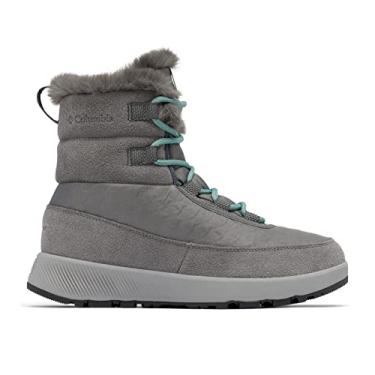 Imagem de Columbia Tênis de neve feminino Slopeside Peak Luxe, Cidade cinza/verde empoeirado, 10