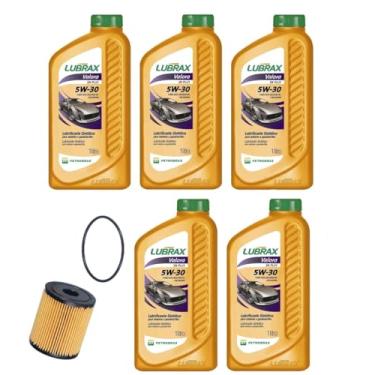 Imagem de Kit 5 Oléos 5w30 + Filtro Cronos 1.8 16v Motor Etorq 135 Mecânico/Automâtico cv 2017 2018 2019 2020 2021 2022
