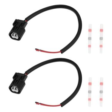 Imagem de OTOTEC 2 peças de chicote conector adaptador de luz de neblina com terminais compatíveis com Honda NC750x 2023+