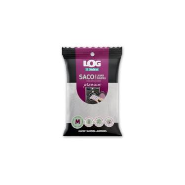 Imagem de Saco para Lavar Roupas Delicadas, Poliéster, 34x48cm, Proteção para Lingerie e Peças Íntimas