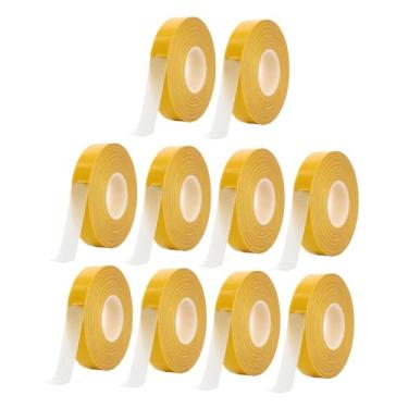 Imagem de Esquirla Fita adesiva dupla face, transparente e removível, ideal para uso universal em quadros, sofás, almofadas e paredes.