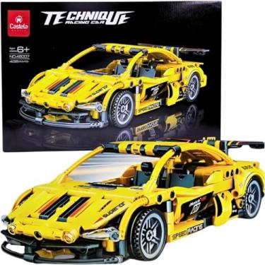 Imagem de CASTELA BLOCOS DE MONTAR CARROS ESPORTIVOS TUNADOS CBS0100 visita nossa loja Leo Top Store