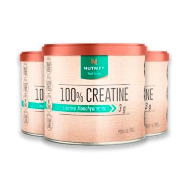 Imagem de Kit 3 Creatina 100% Nutrify 300g