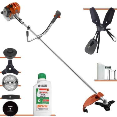 Imagem de Roçadeira 5 Em 1 Tekna Rl520acg2 52cc 2hp + óleo Stihl