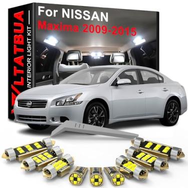 Imagem de WLTATBUA Kit de luz interior LED substituição do pacote para NISSAN Maxima 2009 2010 2011 2012 2013 2014 2015