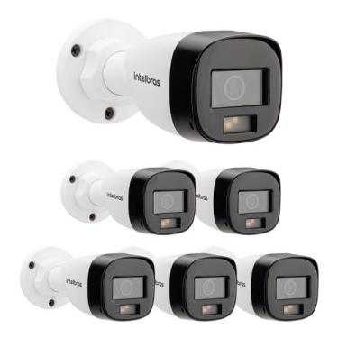 Imagem de Kit 6 Câmeras Multi HD 2 Megapixels 20m VHD 1220 B FULL COLOR G8 Intel