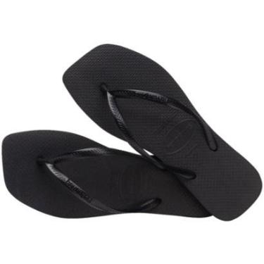 Imagem de Chinelo Feminino Havaianas Estilo Quadrado Slim Square-Feminino