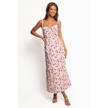 Imagem de Petal & Pup Vestido feminino Imelda Midi com estampa rosa, Estampa rosa, G