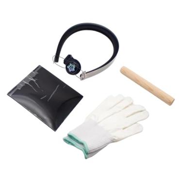 Imagem de Colaxi Kit de cortador de tênis de mesa com luvas de substituição. Cortador de pingue-pongue e fácil de usar, com proteção anti-rasgo e ajuste