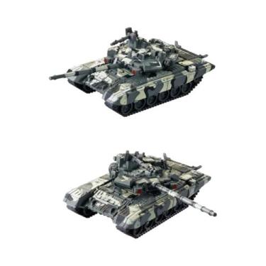 Imagem de Brinquedo De Blocos De Montar Militar Modelo F14 Tomcat J35 Stealth Su