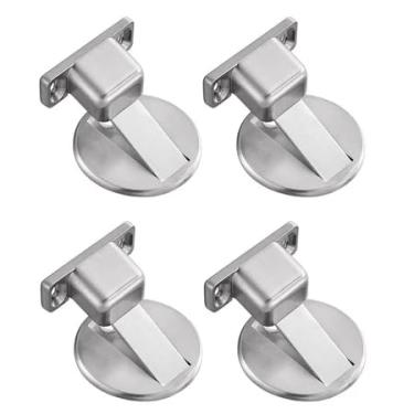 Imagem de Fecho magnético de porta em aço inoxidável – com amortecedor, fechadura silenciosa para uso doméstico e no escritório(4)