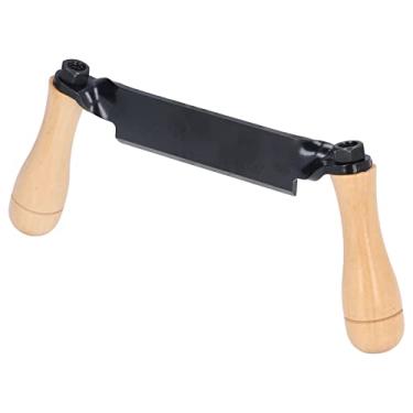 Imagem de Zerodis Faca de Desenho Reto Ferramentas de Escultura Em Madeira Cabo Tipo Reto Ferramenta de Barbear para Escultores de Madeira Carpintaria Faca de Barbear para Modelar Toras Postes de Cerca de Molduras de Desenho (Toras de aço de tungstênio)