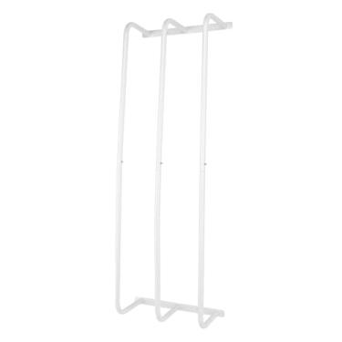 Imagem de Generic Suporte de Toalha de Banho Montado na Parede de Ferro de Três Tubos, Toalheiro Enrolado, Suporte de Toalha de Banheiro Com Design Multifuncional, Ideal para Banheiro (Branco)