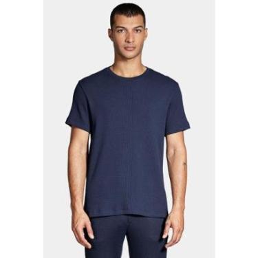Imagem de Camiseta Aramis Wafle Azul Marinho-Masculino