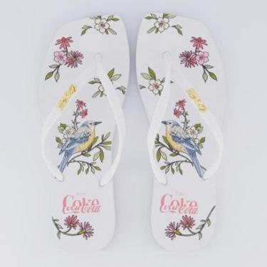 Imagem de Chinelo Coca Cola Square Bird Feminino-Feminino