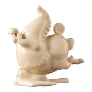 Imagem de Generic Mini incensário de mesa em formato de, com miniatura de estatueta para incenso, ideal para hotéis e festivais de primavera, Bege