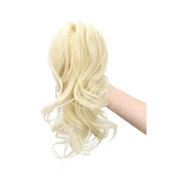 Imagem de Extensão De Rabo De Cavalo Curto E Cacheado De 12 Polegadas, Cabelo Si